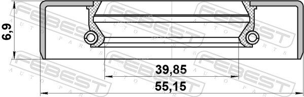 Febest 95GDY-41550707X