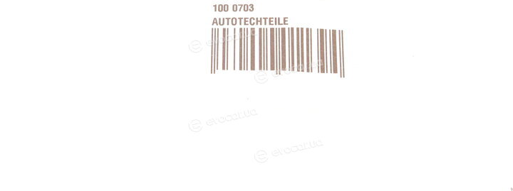Autotechteile 100 0703
