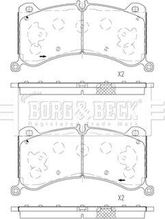 Borg & Beck BBP2877