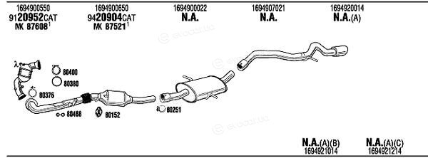 Walker / Fonos MBK018264AB