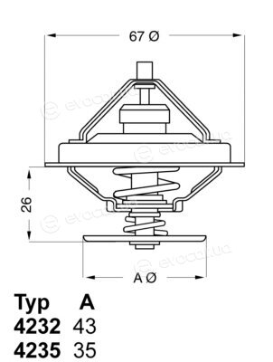 Wahler / BorgWarner 4235.80D