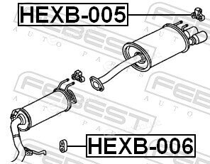 Febest HEXB-005