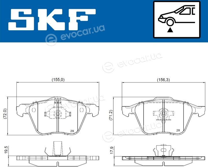 SKF VKBP 80956