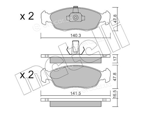 Metelli 22-0156-1