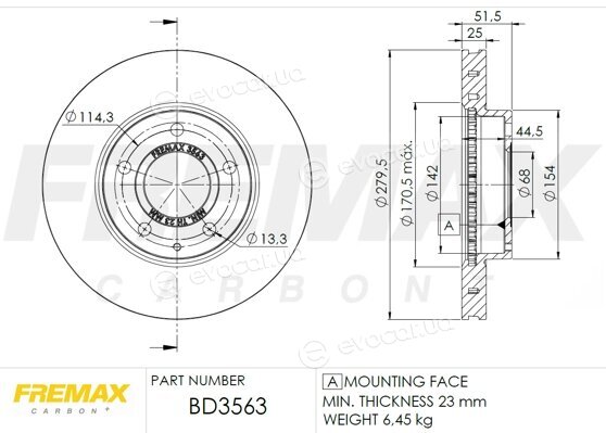 Fremax BD-3563