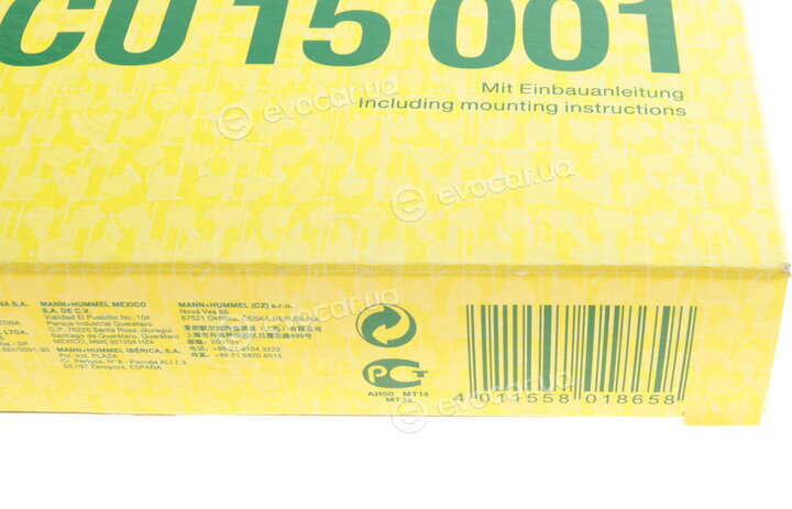 Mann CU 15 001