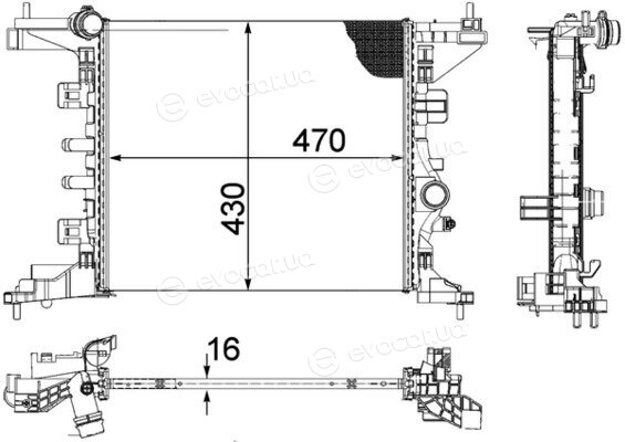 Mahle CR 1187 000P