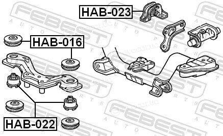 Febest HAB-016