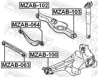 Febest MZAB-100