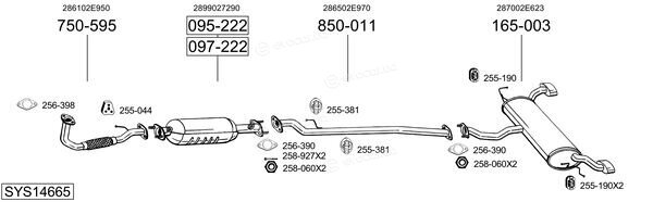 Bosal SYS14665