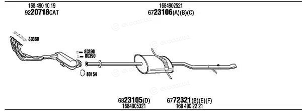 Walker / Fonos MBK008387AA