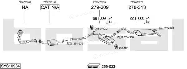 Bosal SYS10934