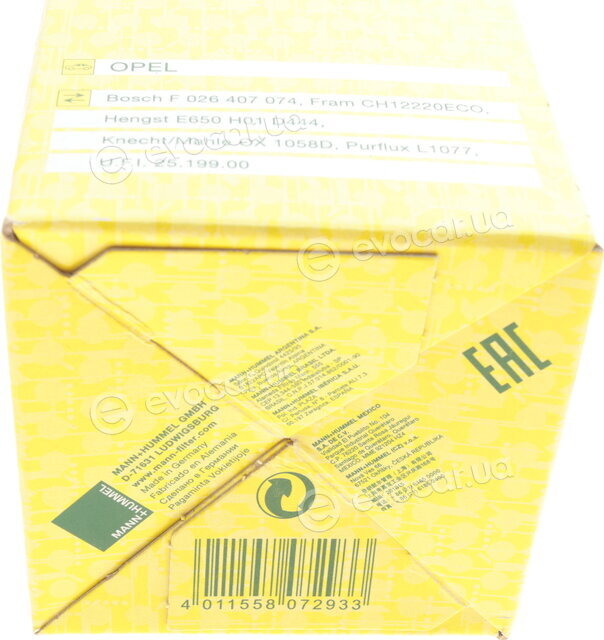 Mann HU 6019 z