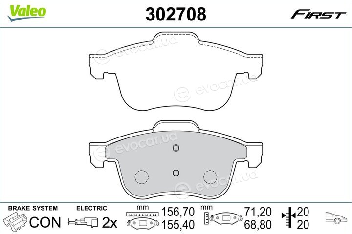 Valeo 302708