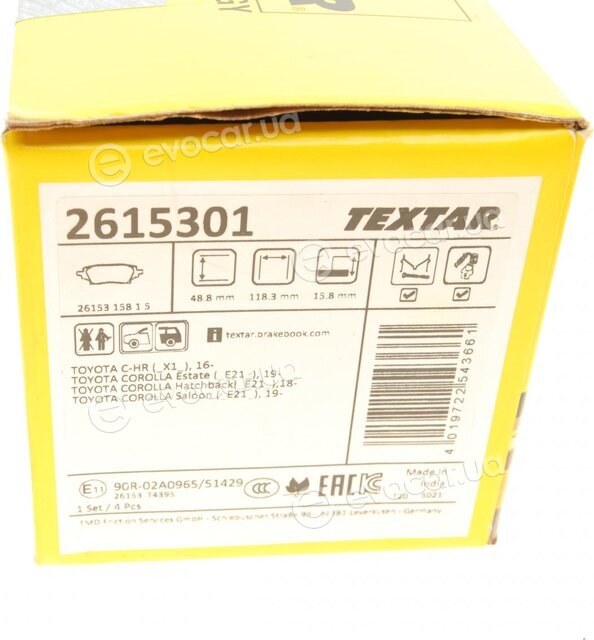 Textar 2615301