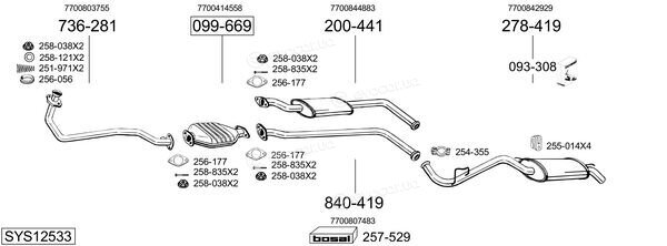 Bosal SYS12533