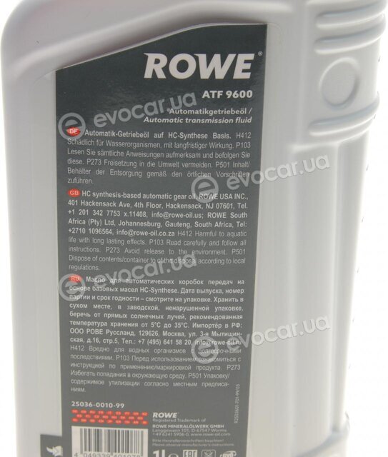 Rowe 25036-0010-99