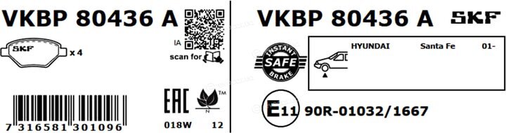 SKF VKBP 80436 A