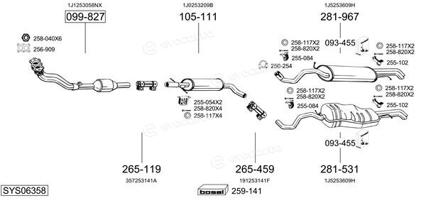 Bosal SYS06358