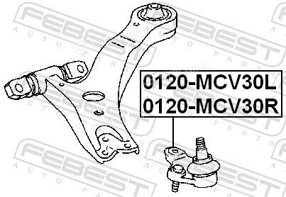 Febest 0120-MCV30L