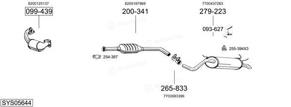 Bosal SYS05644