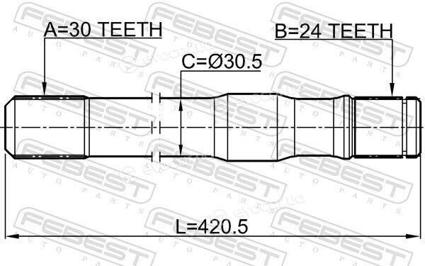 Febest 0112-HZJ79RH