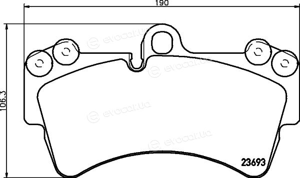 Hella Pagid 8DB 355 018-691