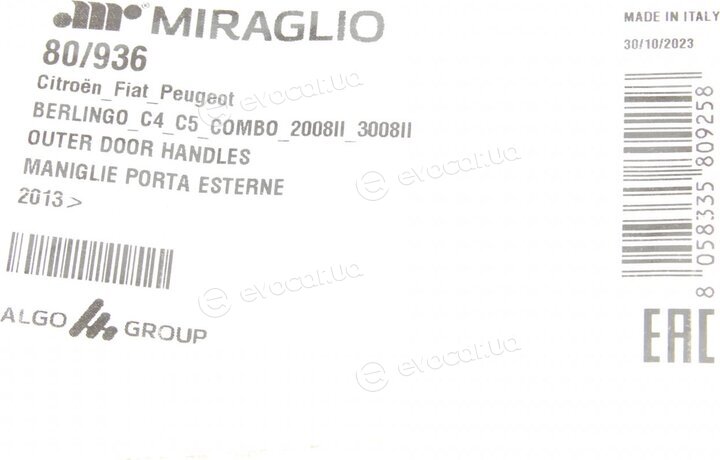 Miraglio 80936