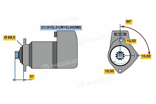 Bosch 0 001 416 032