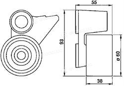 SKF VKM74005