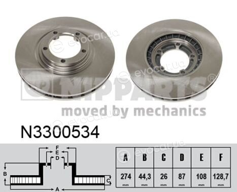 Nipparts N3300534