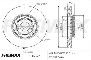 Fremax BD-6326