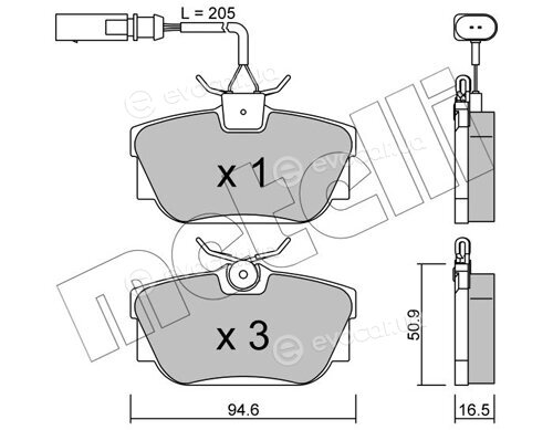 Metelli 22-0346-1