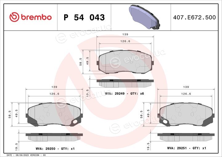 Brembo P 54 043