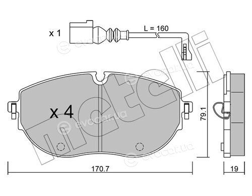 Metelli 22-1322-0