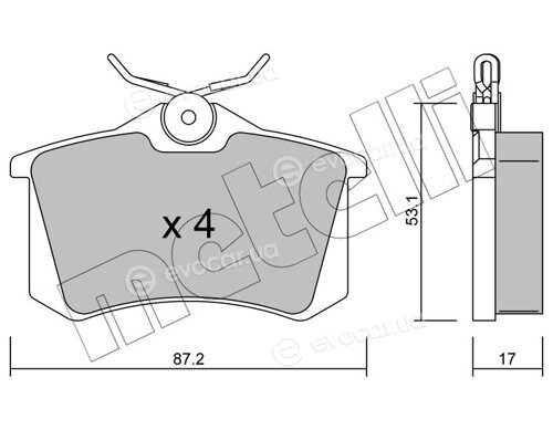 Metelli 22-0100-1