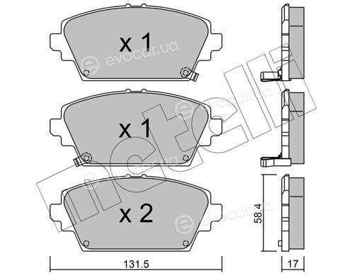 Metelli 22-0464-1