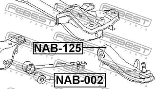 Febest NAB-125