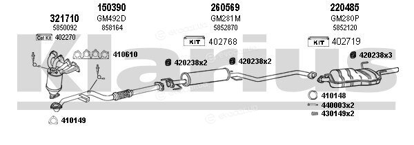 Klarius 391358E