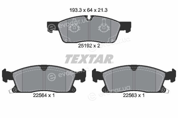 Textar 2519207