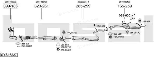 Bosal SYS16227