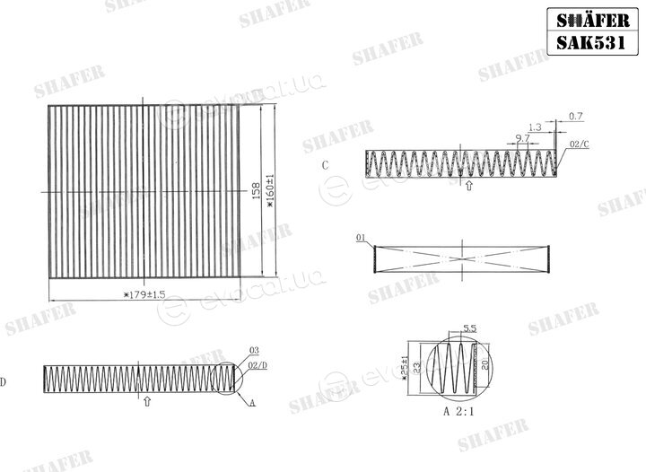 Shafer SAK531