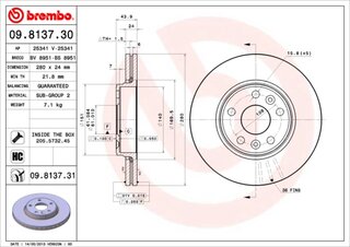 Brembo 09.8137.31