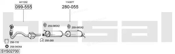 Bosal SYS02700