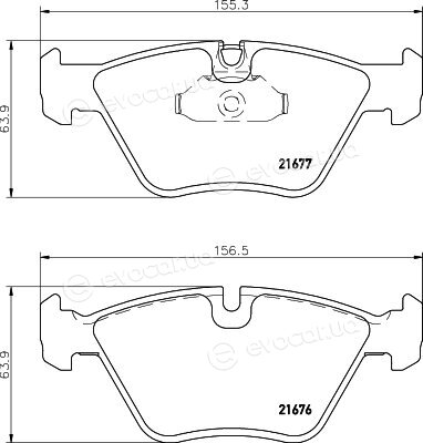 Hella Pagid 8DB 355 007-961