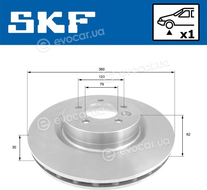 SKF VKBD 80219 V1