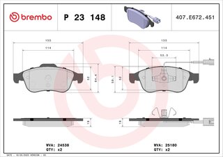 Brembo P 23 148
