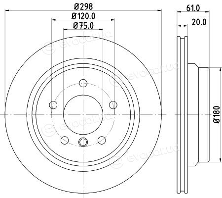 Hella Pagid 8DD 355 104-611