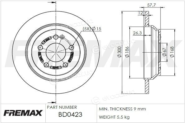 Fremax BD-0423
