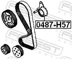 Febest 0487-H57